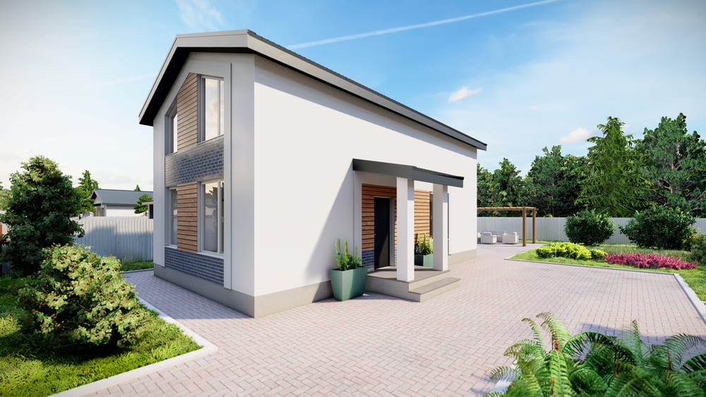 Дом 100м² (2 этажа)